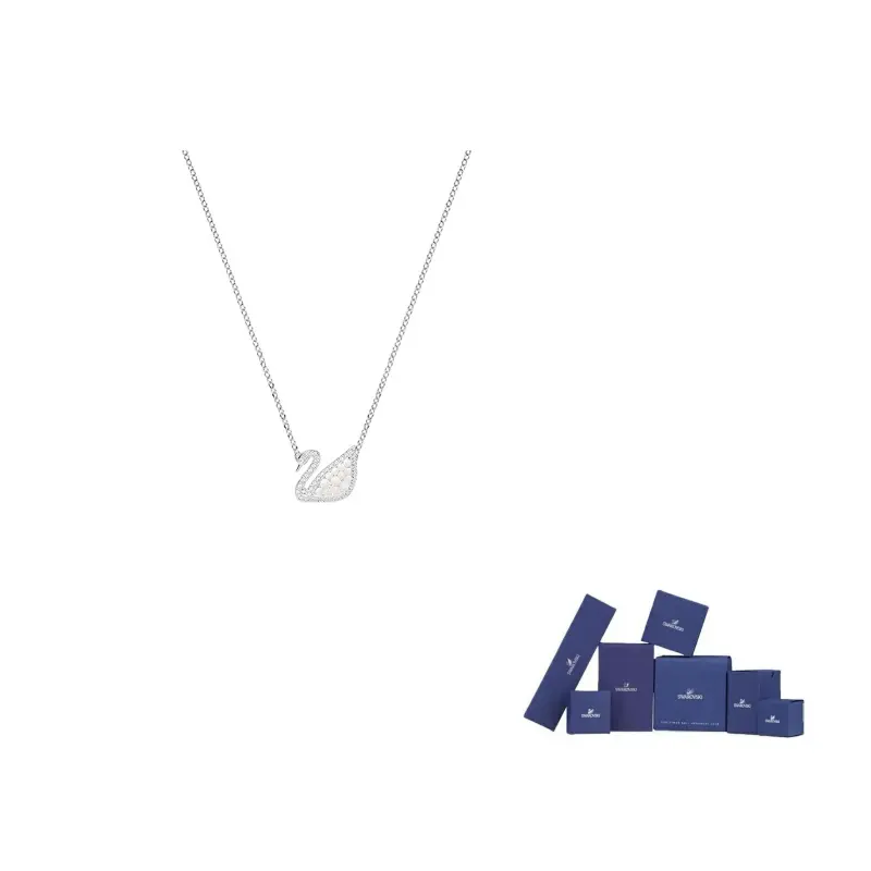 

Swarovski Белое золото с позолотой лебедь кулоны женские white