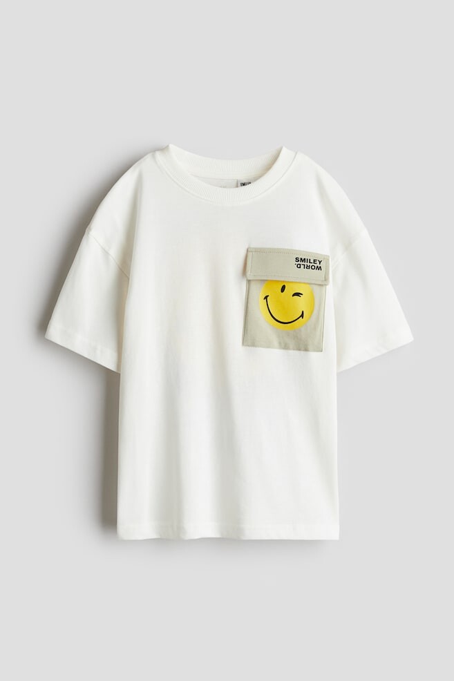 

Футболка с принтом H&M, белый
