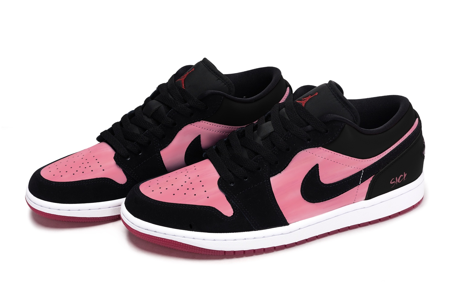 Jordan кроссовки Air 1 Vintage Unisex Low top Pink — фото 4