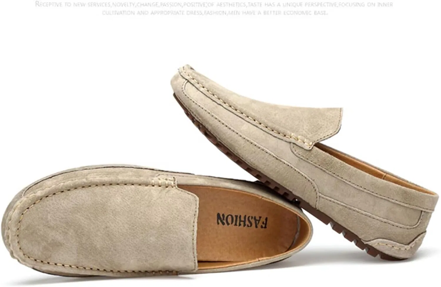 Лоферы Moccasin SywzX&xfybz Penny Loafers, хаки — фото 3