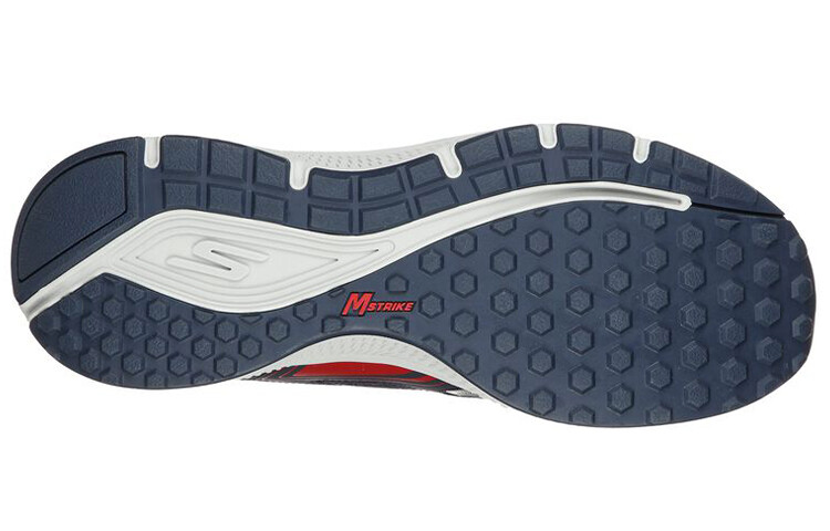 Кроссовки Skechers Go Run Consistent для бега мужские, синий/красный — фото 4
