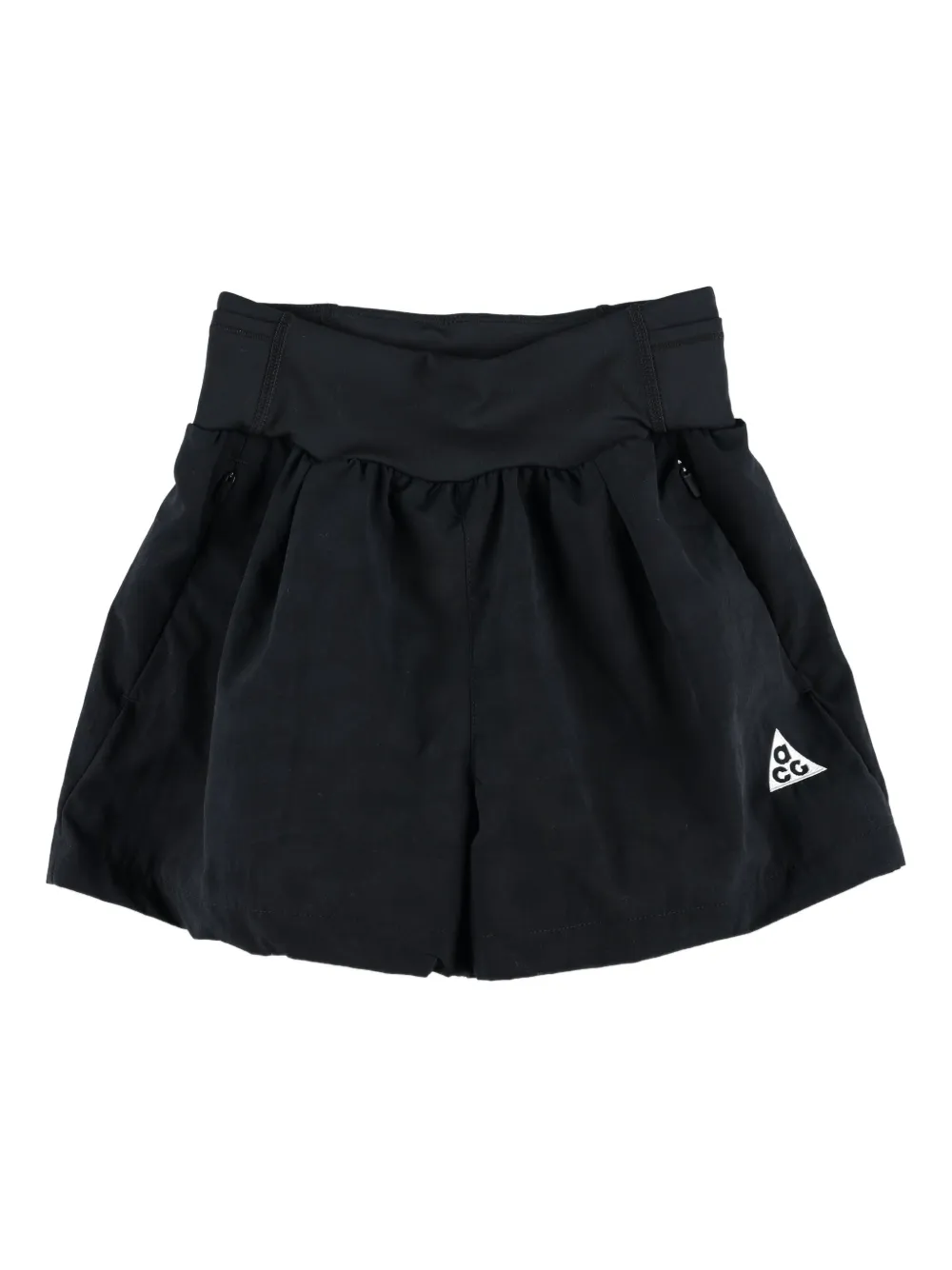 

Спортивные шорты со складками Nike Kids, черный