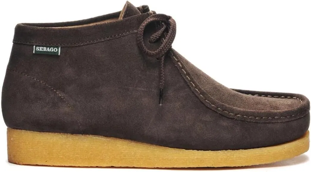 Кроссовки Sebago Campsides Koala Mid Suede Fashion Casual High Sneakers, Brown Gum