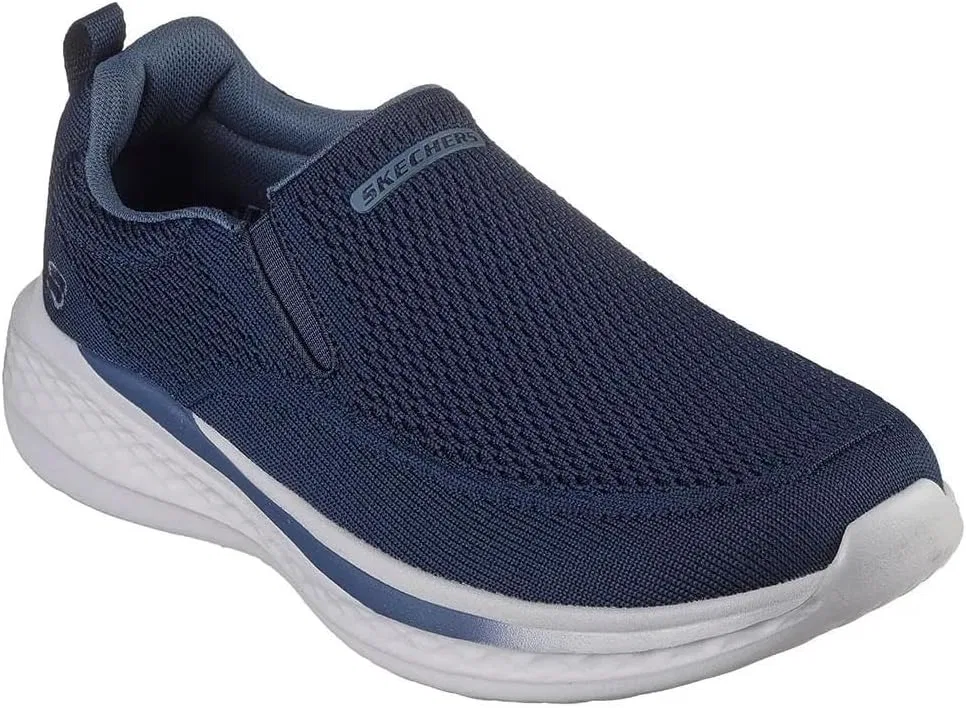 Мужские спортивные кроссовки Skechers GOrun Elevate Athletic Slip-On для тренировок и бега с амортизацией, Grenade — фото 2