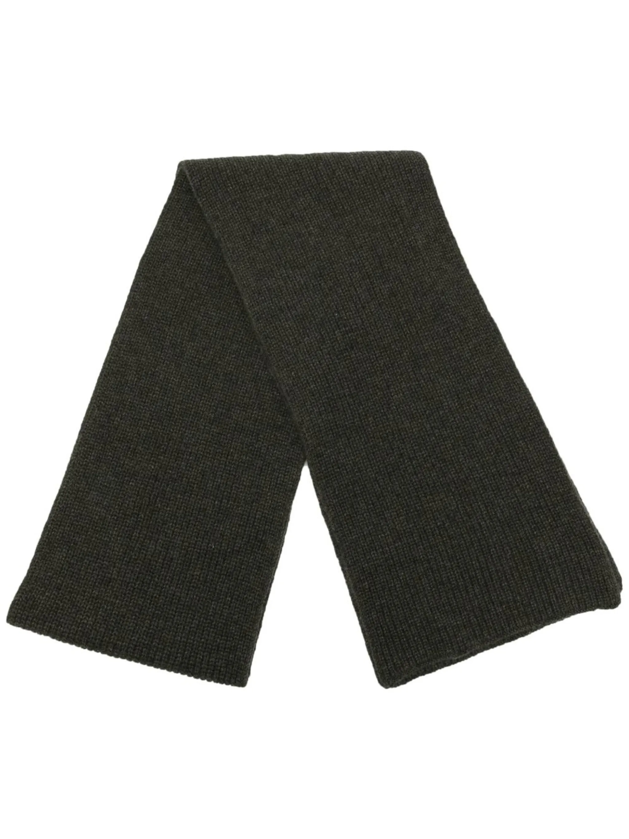 

Шарф из органического кашемира N.Peal, зеленый