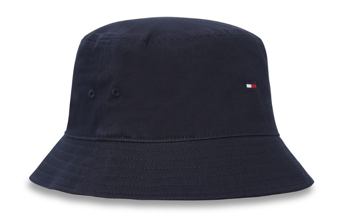 

Tommy Hilfiger Хлопковая шляпа-ведро мужская синяя, Navy Blue DW5