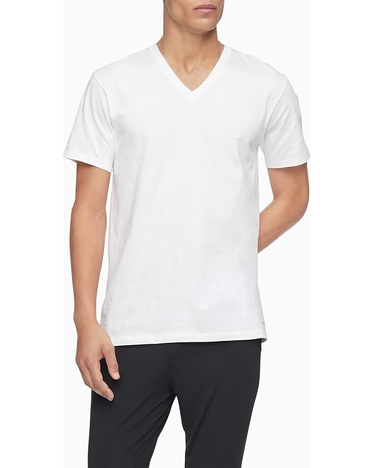 

Футболка Calvin Klein Cotton Classics Multipack V-Neck, белый