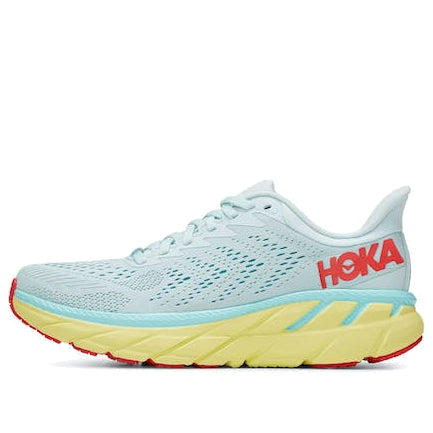 Кроссовки clifton 7 'morning mist hot coral' Hoka One One, мультиколор
