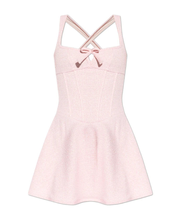 

Платье без бретелей Misbhv, розовый