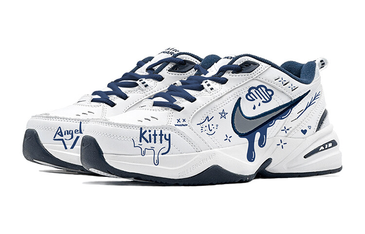 

Массивные кроссовки Nike Air Monarch 4 унисекс, White/Blue