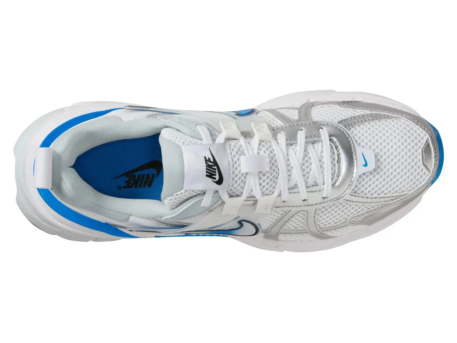 Кроссовки V2K Run - женские Nike, White/Blue — фото 4