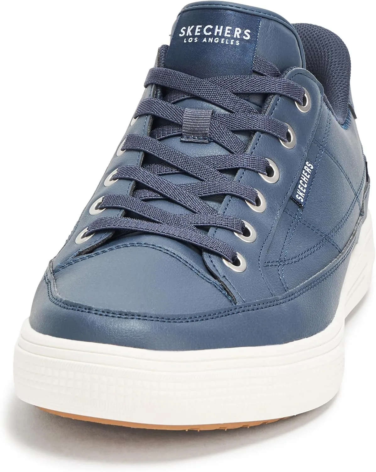 Мужские слипоны Skechers Arch Fit Arcade - Catch Ya There Hands Free, темно-синий