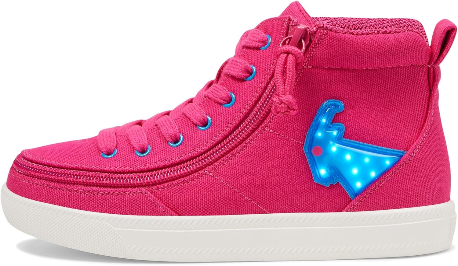 Детские кроссовки Billy Footwear унисекс-детские розово-голубые со светящимися элементами Billy Classic Dr High — фото 4