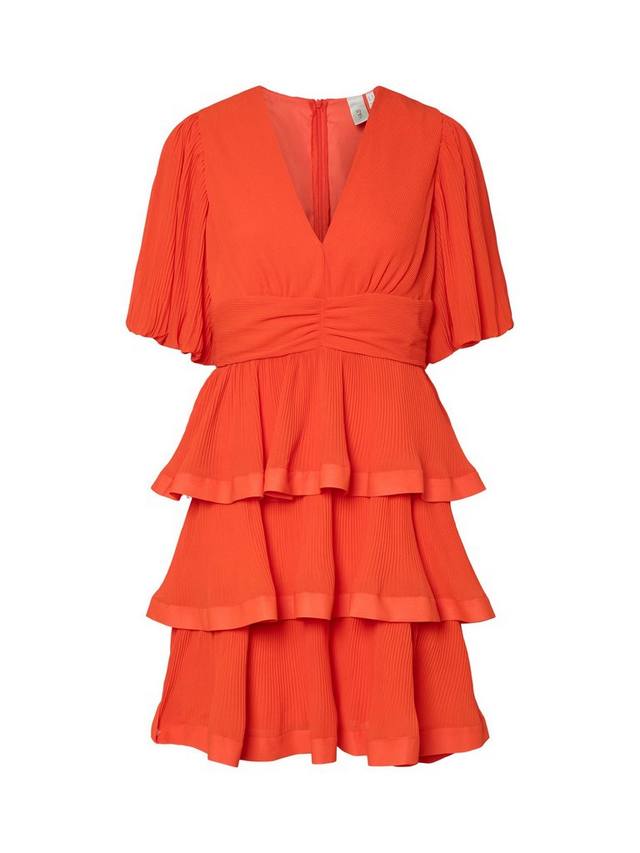 

Платье Plira с ярусами YAS, Red