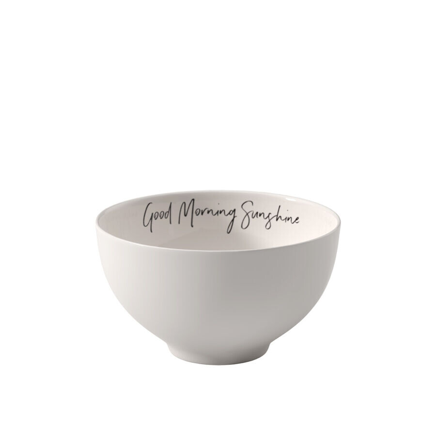 

Statement Bol Good Morning Sunshine, 14см Villeroy & Boch, белый/черный