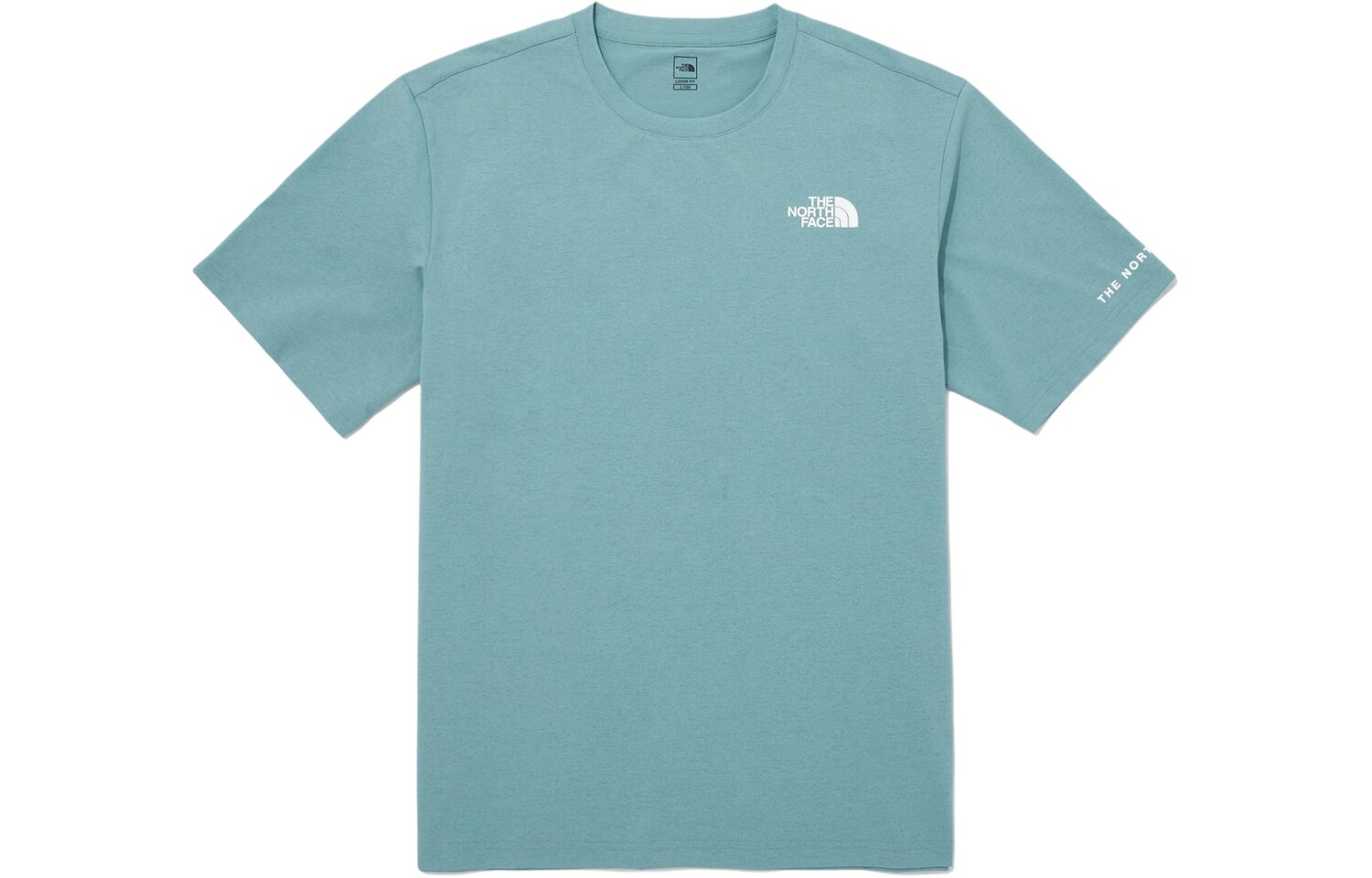

Коллекция одежды Футболка унисекс сине-серая The North Face, синий/серый