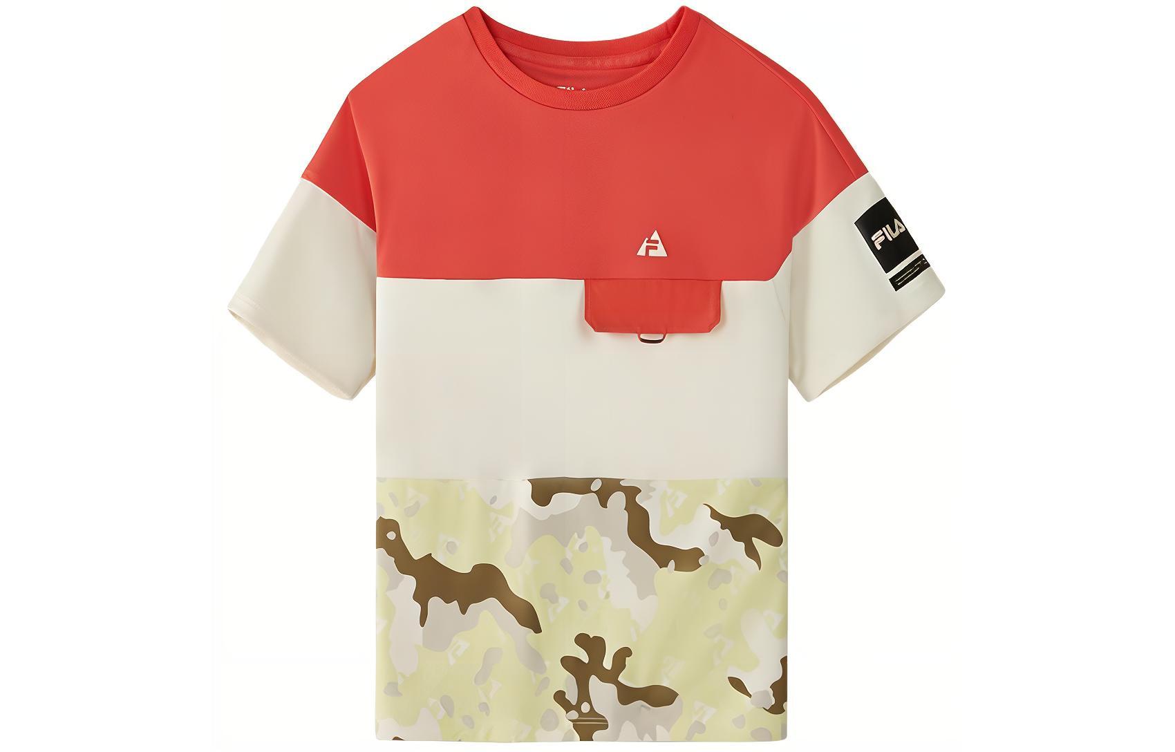 

Футболка Canna Red для подростков FILA KIDS, Bird's Nest Red