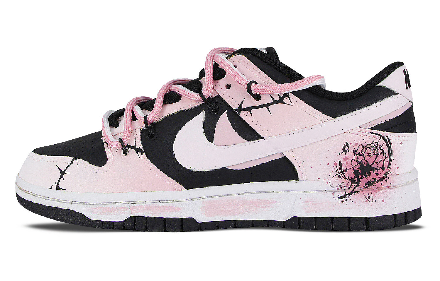 

Кроссовки Nike Dunk Skateboarding Shoes Men Low-top Pink, розовый