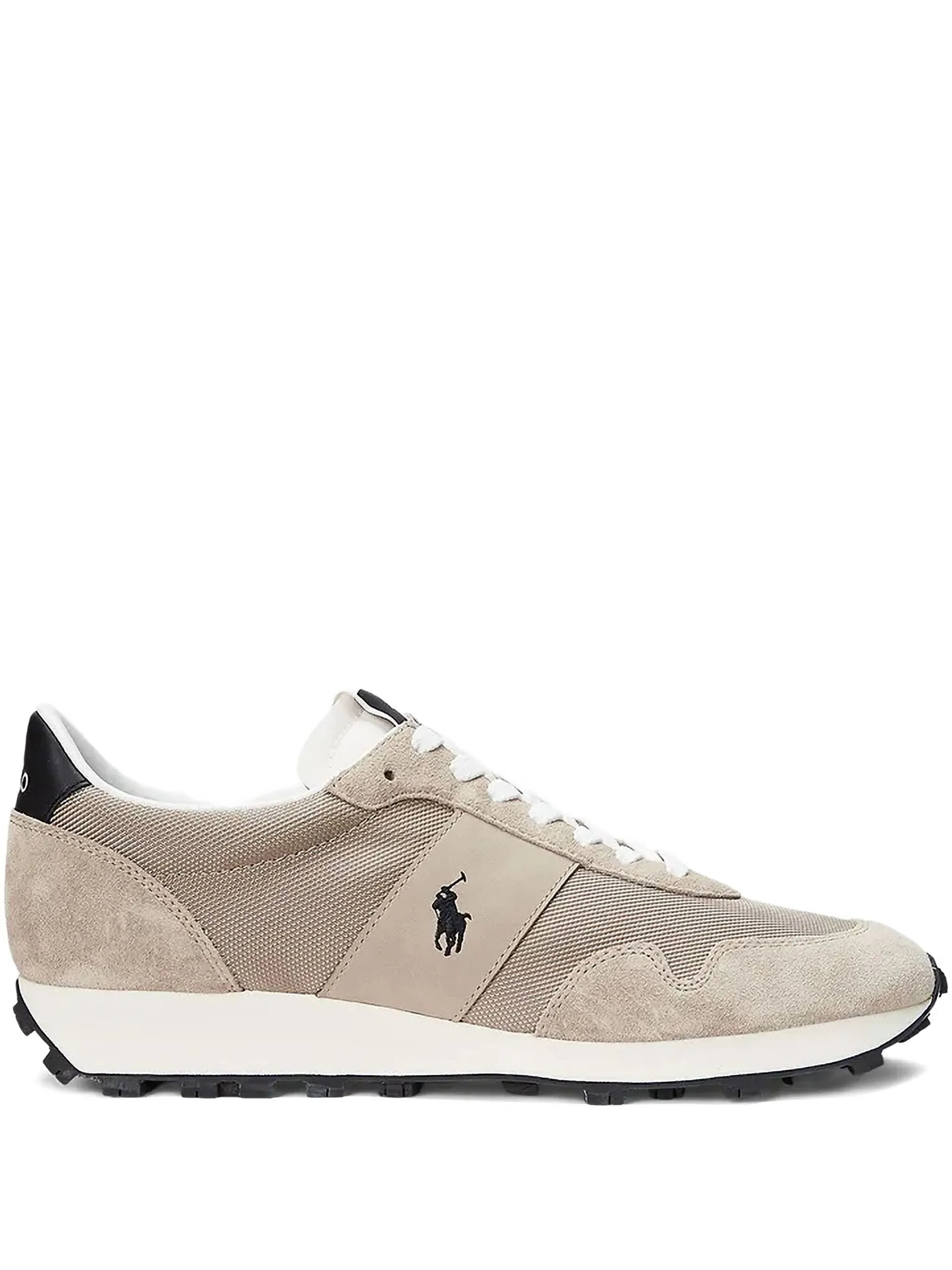 

Кроссовки с вышитым логотипом Polo Ralph Lauren, бежевый