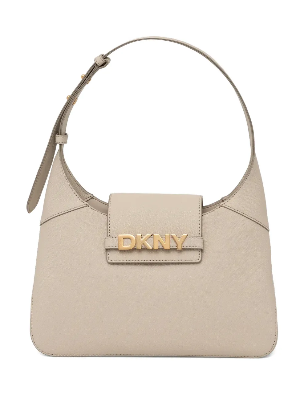

Сумка на плечо с логотипом Dkny, бежевый