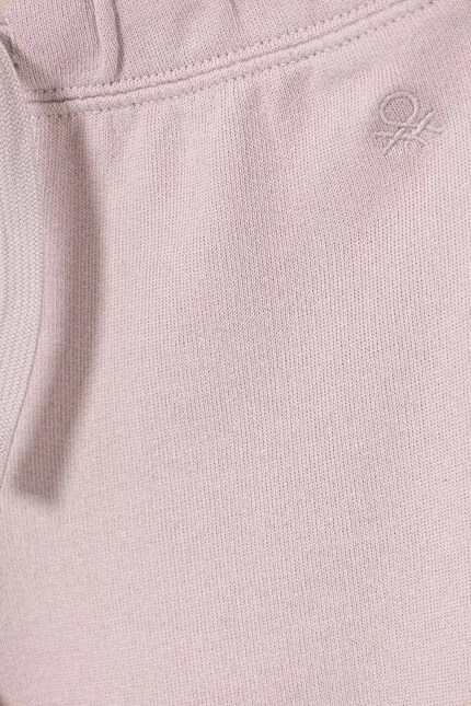 Джоггеры детские из мягкого хлопка United Colors of Benetton, розовый — фото 3