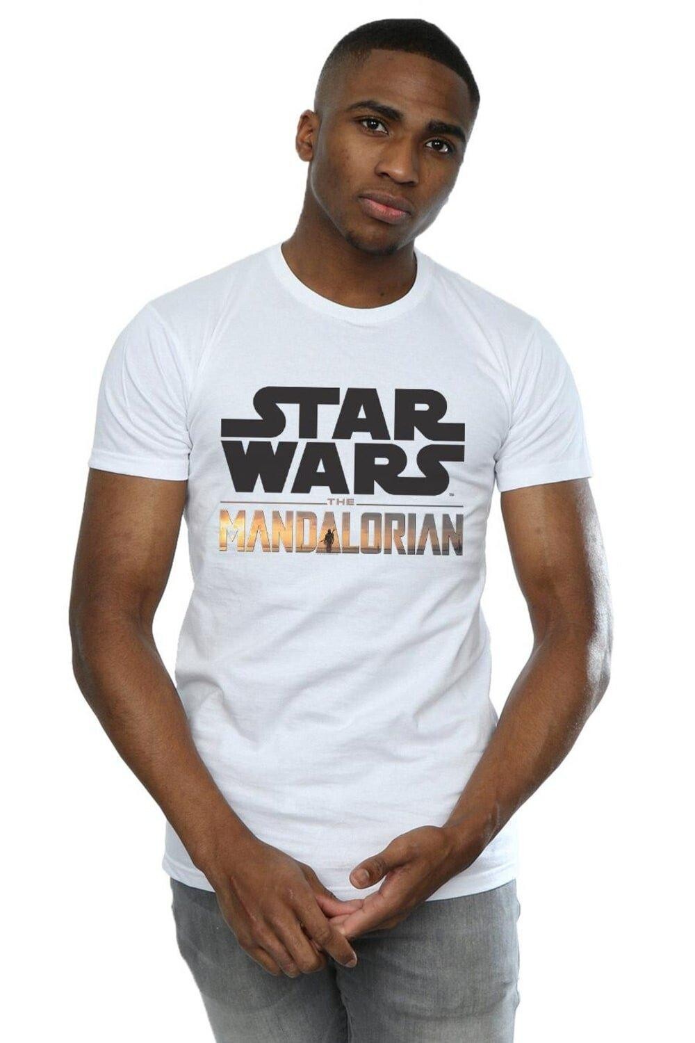 

Футболка с логотипом «Мандалорец» Star Wars, белый
