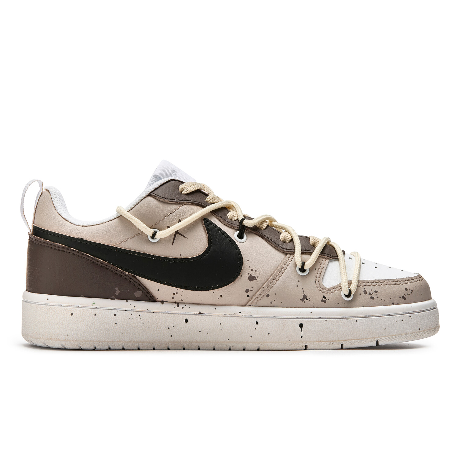 

Кроссовки Nike Court Borough Skateboarding Shoes Women's Low-top Brown, коричневый