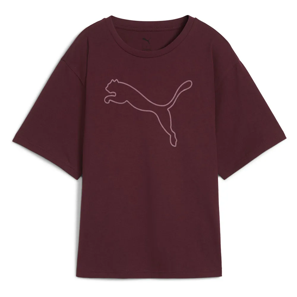 

Футболка с коротким рукавом Puma Her Graphic Relaxed Fit, фиолетовый