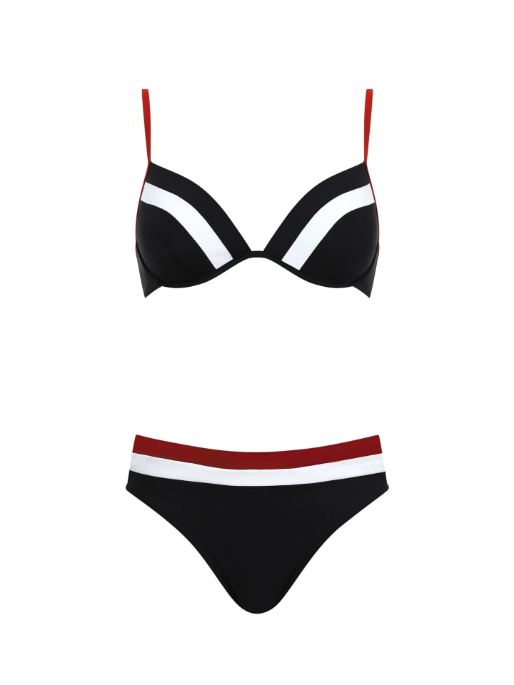 

Комплект бикини Olympia, черный/красный