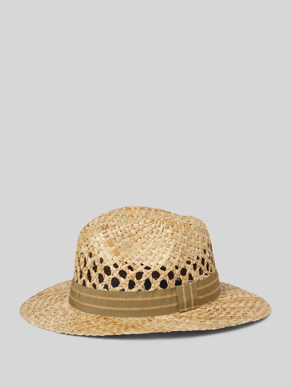 

Соломенная шляпа с перфорированным узором Müller Headwear, бежевый