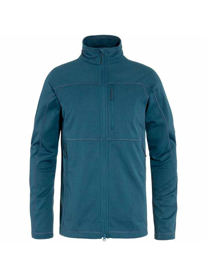 

Флисовая куртка Abisko Lite Fleece Jacket M цвета индиго FJÄLLRÄVEN