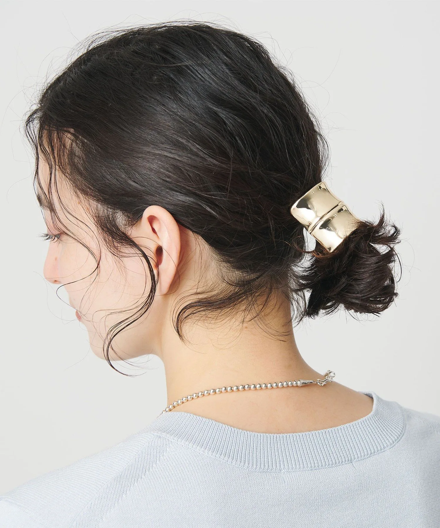 Бамбуковая заколка для волос Beauty&Youth United Arrows, Gold — фото 2