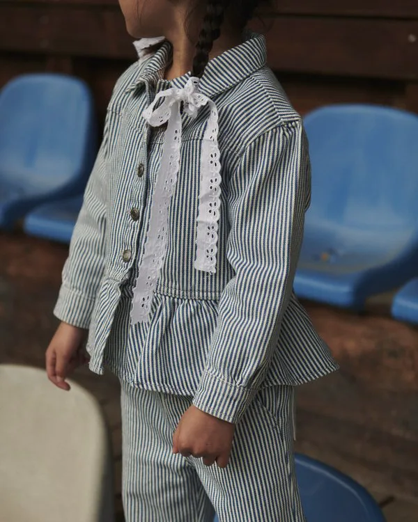 Брюки унисекс Copenhagen Colors, Denim Blue Stripe — фото 2