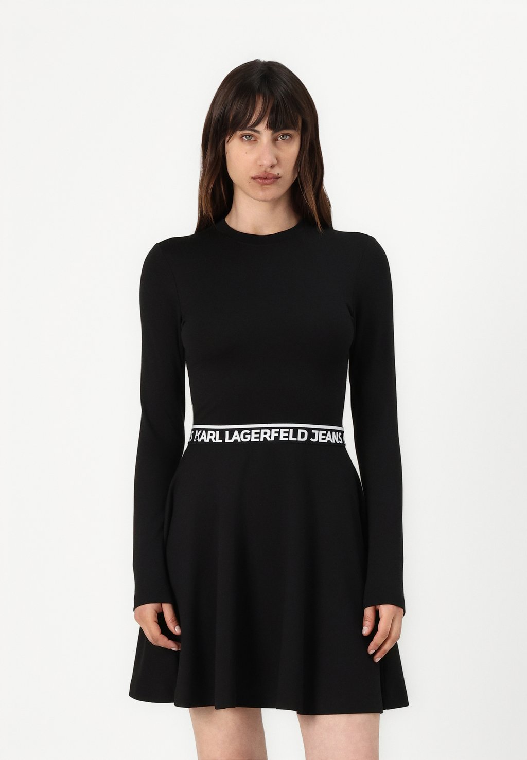 

Платье из джерси MILANO DRESS Karl Lagerfeld Jeans, черный