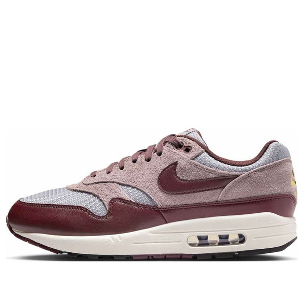 

Кроссовки air max 1 essential premium 'cement grey burgundy crush' Nike, серый