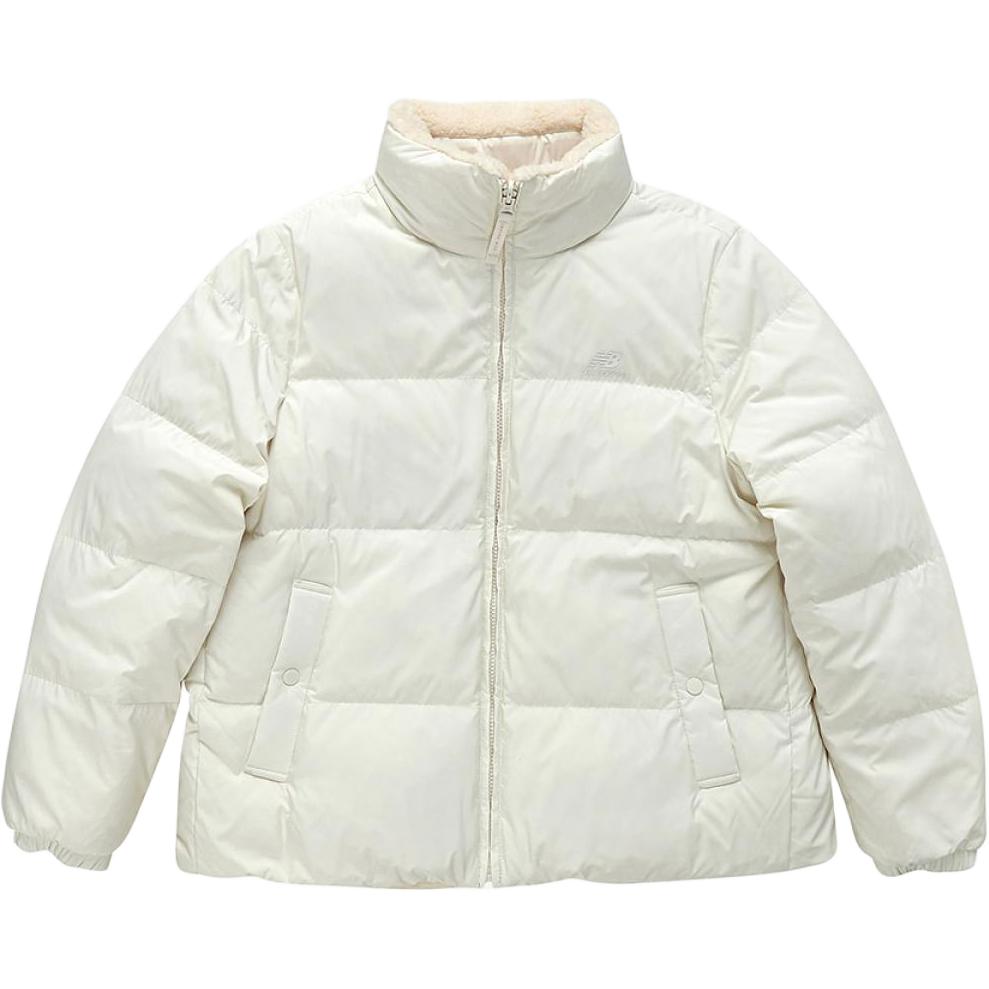 

New Balance Пуховик с цветочным принтом женский, Cream