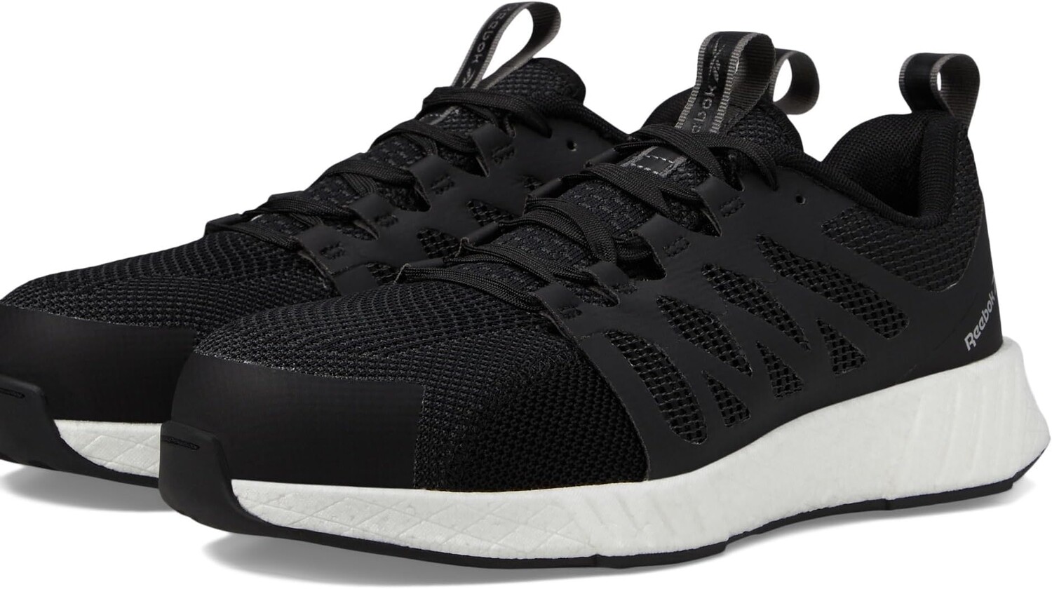 Кроссовки Fusion Flexweave Work - RB413 Composite Toe Reebok, цвет Black/White