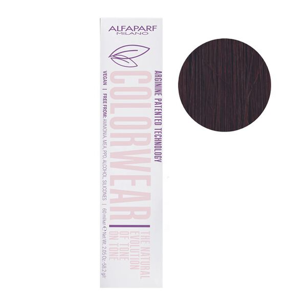 

Краска для волос без аммиака 5.53, 60 мл Alfaparf Color wear, цвет 5.53