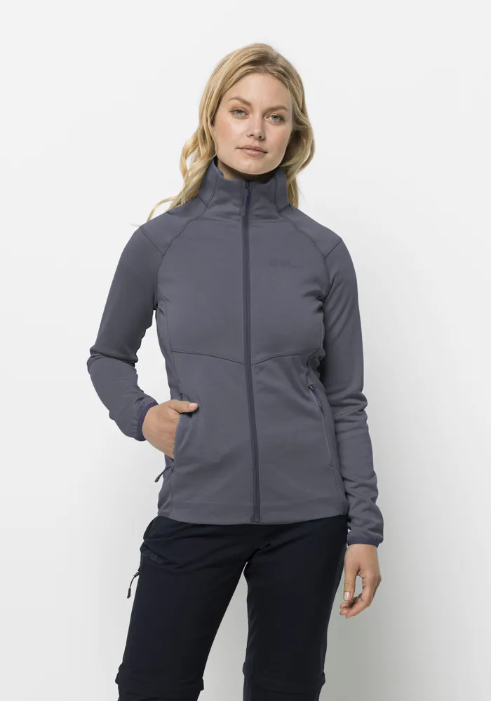 

Флисовая куртка Jack Wolfskin "FORTBERG FZ W", цвет Graphite