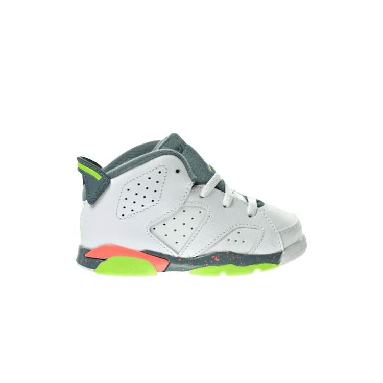 

Кроссовки Air Jordan 6 Retro TD 'Bright Mango', белый
