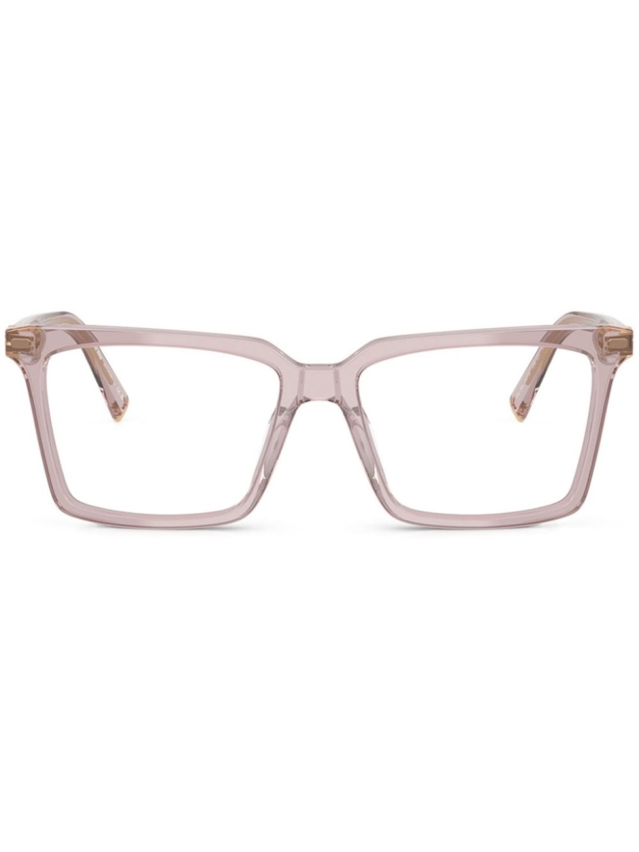 

Очки в прямоугольной оправе Miu Miu Eyewear, фиолетовый