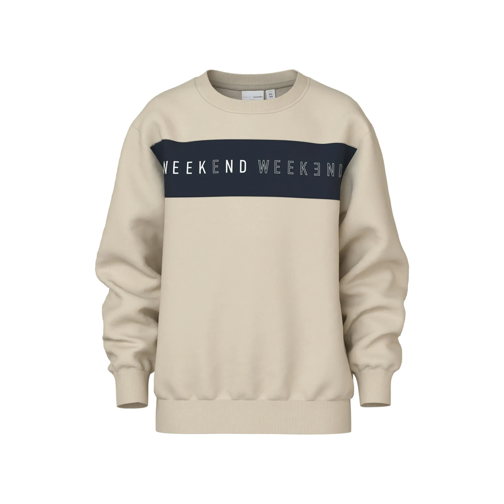 

Толстовка Name It «NKMVANCE LS NREG SWEAT BRU», цвет Summer Sand