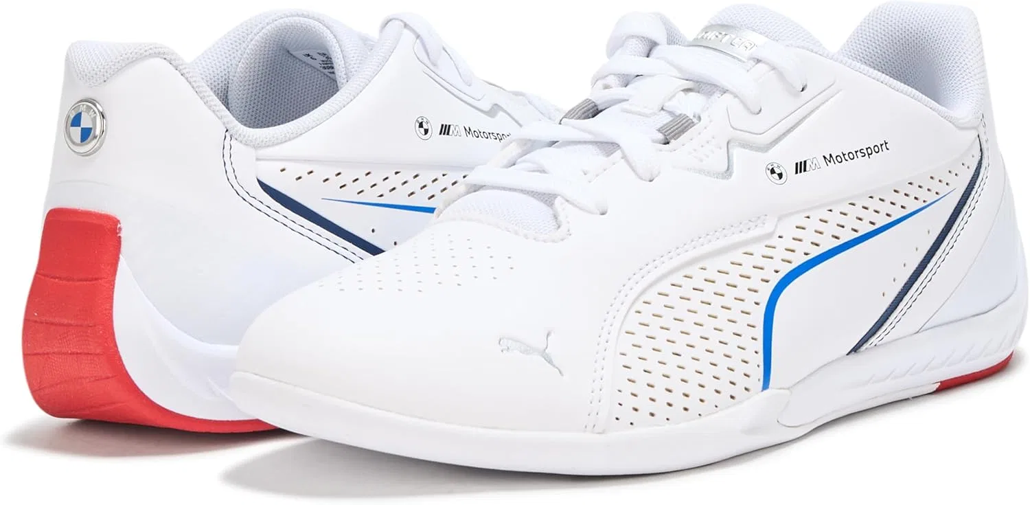 Мужские кроссовки PUMA BMW M Motorsport Drift Cat, Puma White Cool Cobalt — фото 3