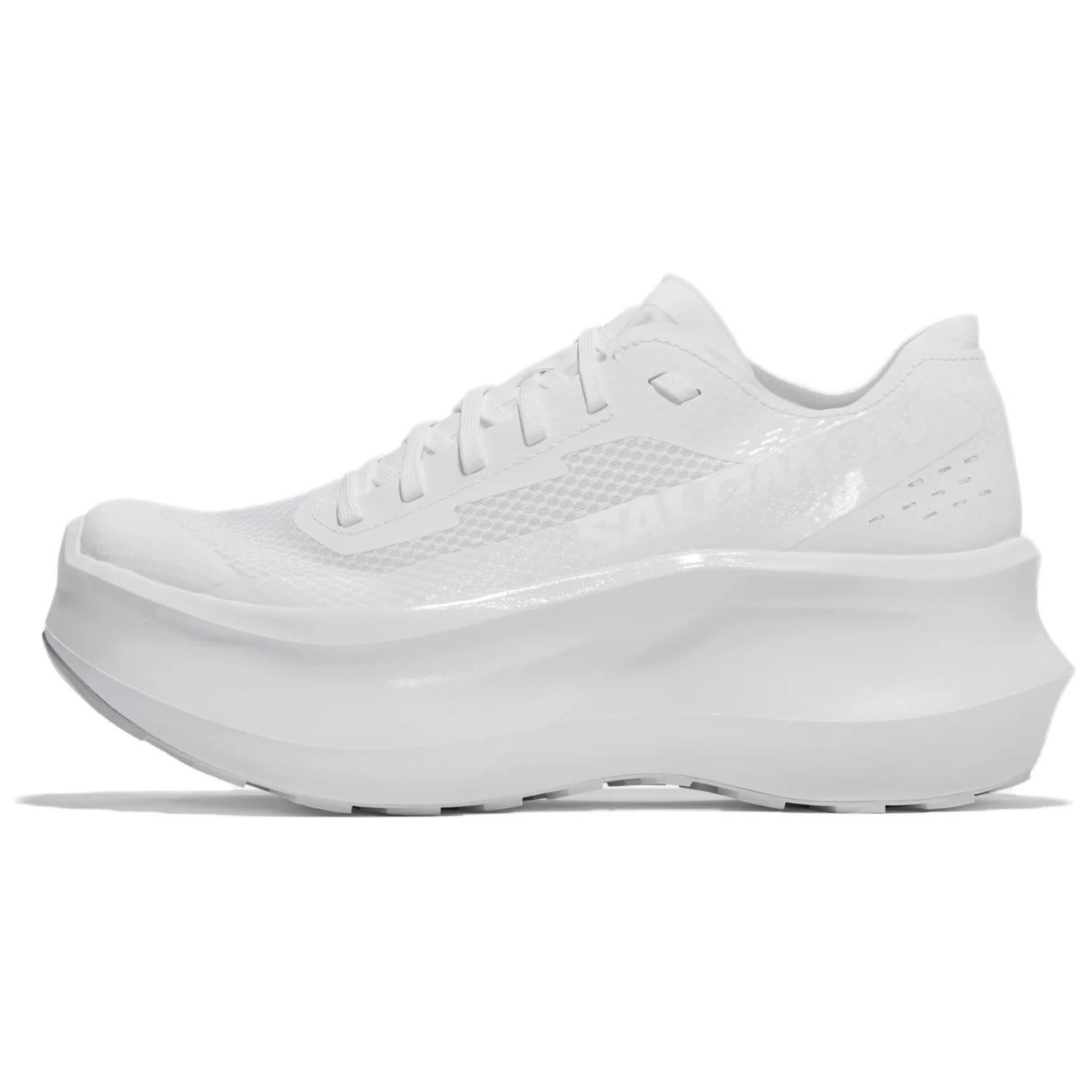 

SALOMON COMME DES GARÇONS x Phantasm кроссовки низкие женские белые с противоскользящей и износостойкой подошвой