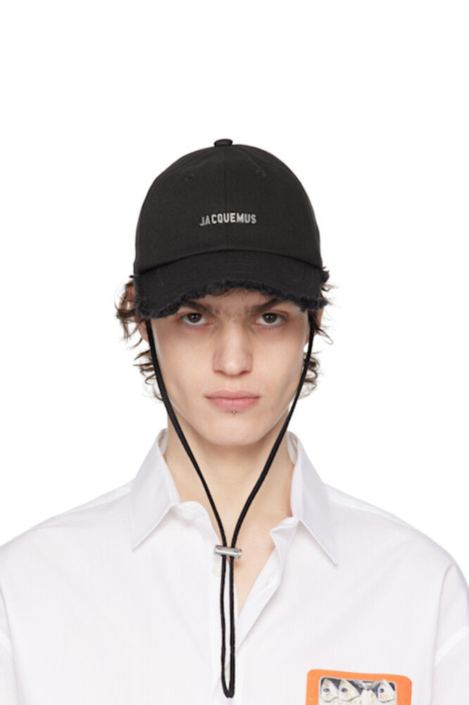 

Черная кепка Les Classiques 'The Artichaut' JACQUEMUS