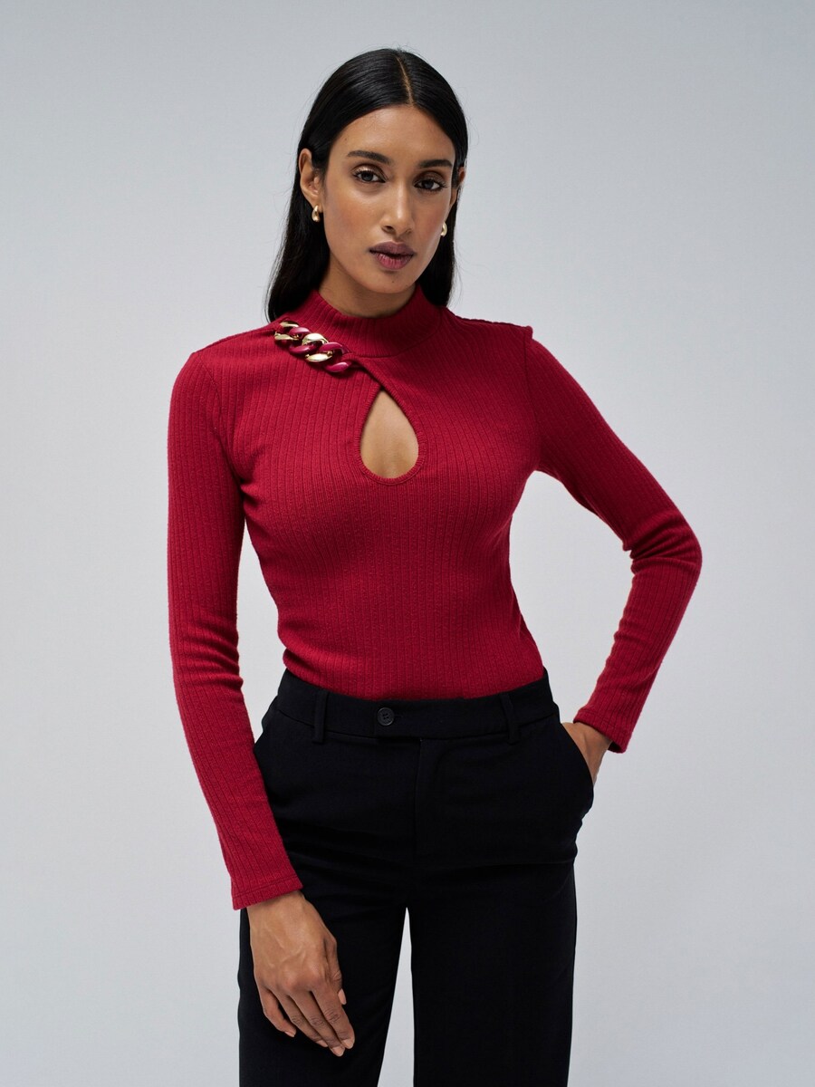 

Свитер Salsa Jeans, красный