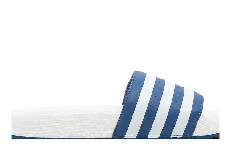 Кроссовки Adidas Adilette Boost Slides, белый — фото 2
