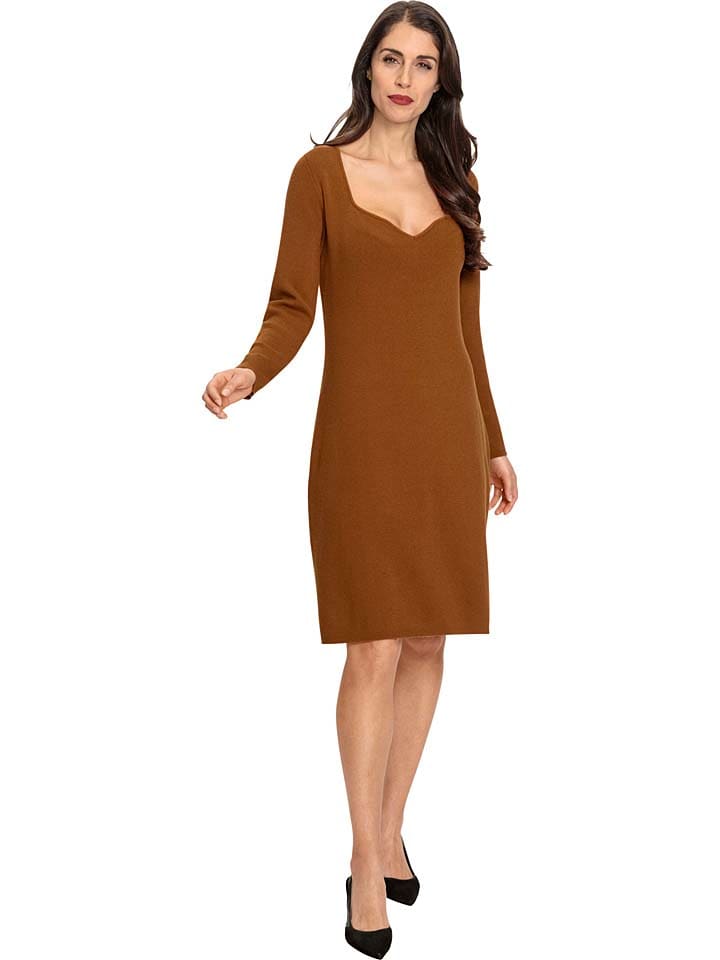 

Платье до колена Heine, светло-коричневый