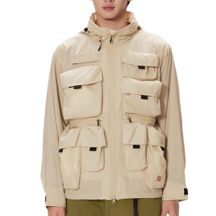 

Kolon Sport Мужская куртка светло-бежевого и желтого цвета