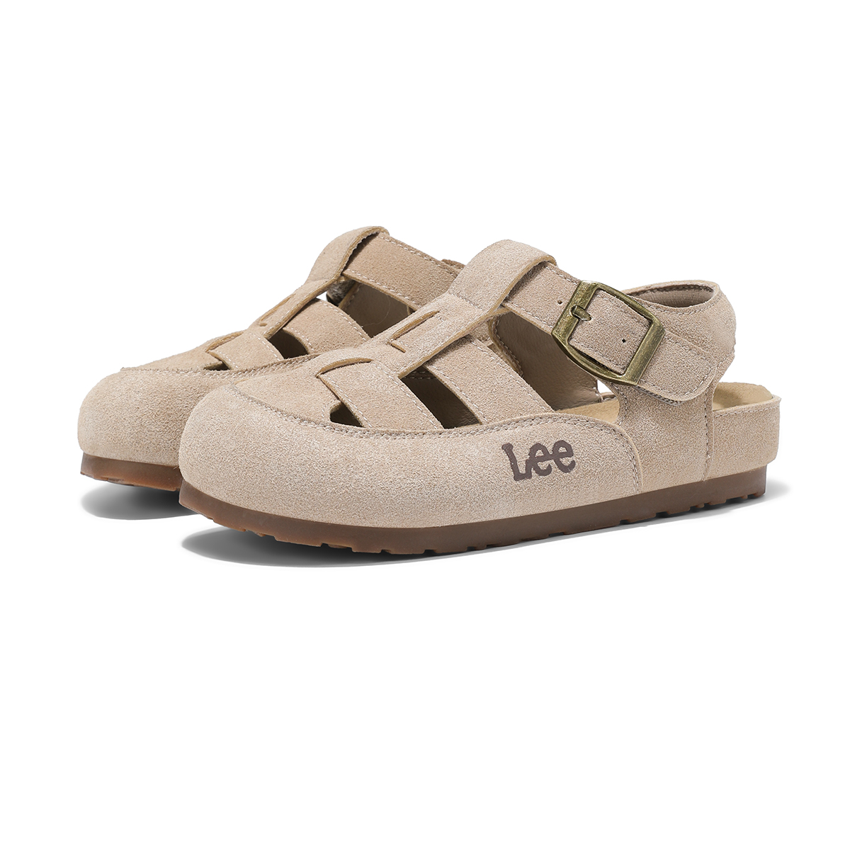 Сандалии Abrasion Resistant Breathable Lightweight Cushioning Children's als Children Aged 3 7 Years Old Lee, Sand — фото 2